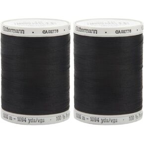 Gtermann Sew-All Thread, 1094 Yards, Black, Polyester