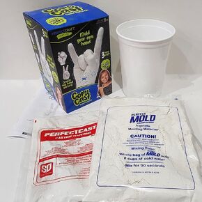 SD Toyz Copy Cast Casting Kit - Create Detailed Hand or Foot Sculptures with High-Grade Molding Alginate