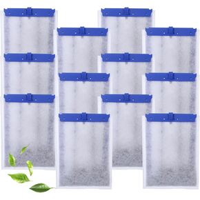 8 Pcs Aquarium Filter Cartridges for Tetra Whisper Filters,Fish Tank Filters Cartridges Compatible with Whisper Repto Filter,Replacement Cartridge Compatible with 10i/PF10/IQ10(Medium)