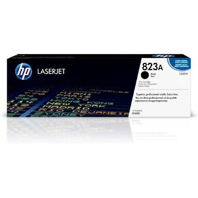 HP 823A Black Toner Cartridge | Works with HP Color LaserJet CP6015 Series | CB380A