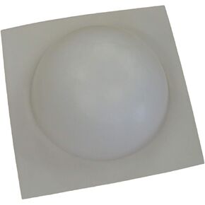 8 Inch Half Ball Sphere Plastic Craft Mold use with Concrete or Cement for Making Garden Stones 7072