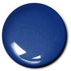 Testors Enamel Paint 1/4 ounce Gloss Artic Blue Metallic