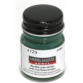TESTORS CORPORATION 4729 Euro I Dark Green FS34092 Model Master, 1/2 oz