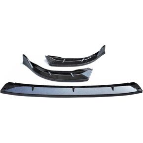Spoiler Separator, Front Bumper Lip Lower Side Splitters Spoiler Body Kit Guard 8th Compatible for Honda Civic 2006 2007 2008 2009 2010 2011 Car Accessoroes(Matte Black)