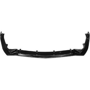 Spoiler Separator, 3Pcs Carbon Fiber Look/Black Car Front Bumper Lip Body Kit Diffuser Spoiler Splitter Spoiler Lip Compatible for Toyota Compatible for Avalon 2019(Matte Black)