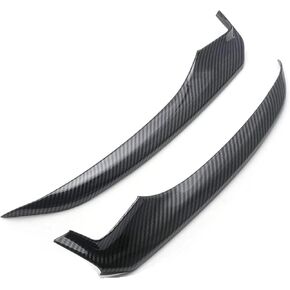 Spoiler Separator, 2PCS Compatible for Toyota Camry SE XSE Front Bumper Lip Splitter Side Spoiler Cover Trim Protector Sticker 2018-2020 Car Accessories