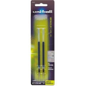 uni-ball 35973 Jetstream RT Refills, Bold PT, 2/PK, Blue