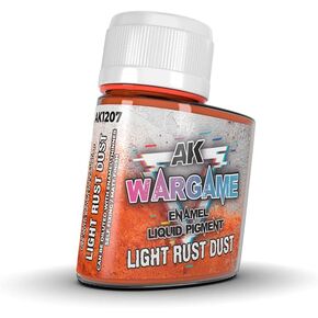 AK WARGAME Liquid PIGMENTS AK1207 Light Rust Dust (35ml)
