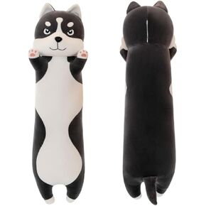 Cute Long Raccoon Plush Toy, Soft Hugging Pillow, Kids Gift (Orange, 90cm/35.4inch)