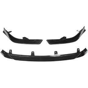 Spoiler Separator, 3PCS Front Bumper Lip Spoiler Cover Body Kit Diffuser Side Splitter Compatible for Lexus ES350 ES300h 2018-2019 2020 Car Accessories(Silver)