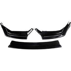 Spoiler Separator, 5PCS with Light Car Front Bumper Lip Spoiler Splitter Diffuser Detachable Body Kit Cover Guard Compatible for Honda Civic 10th FK7 Fk8