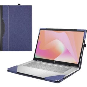 Laptop Cover Case for HP laptop15.6 inch 2023-2024 Series 15-FCxxxx / 15-FDxxxx Windows Notebook PC. 2-in-1 PU Leather Detachable Notebook Sleeve (Black) in Kuwait
