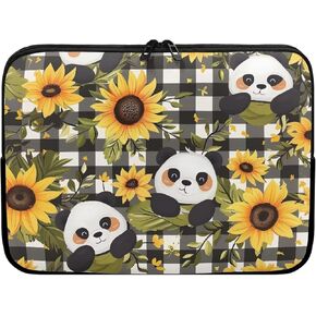 Black Brown Cow Print 15 Inch Laptop Sleeve Shockproof Slim Tablet Carrying Case Bag Easy to Carry in Kuwait