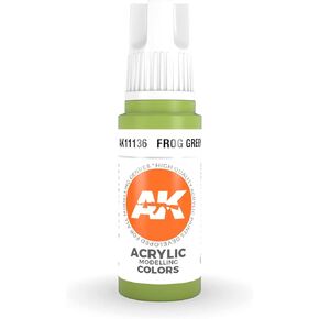 AK Interactive 3rd Gen Acrylic Frog Green 17ml