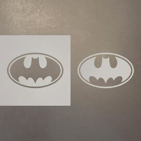 Bat Dude 2 Reusable Mylar Stencil - Art Craft Supplies New Sizes (4")
