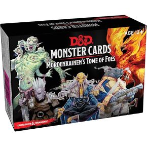 Dungeons & Dragons Spellbook Cards: Mordenkainen's Tome of Foes (Monster Cards, D&D Accessory)