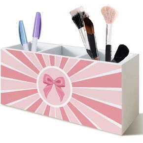 Boho Sun Sunshine Pen Pencil Holder for Office Desk Accessories, Boho Desk Decor, Retro Mid Century Modern Holder Organizer for Toothbrush Makeup Brush