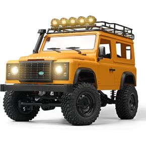 MN-99S RC Car, 1:12 Scale RC Rock Crawler, 4WD Off-Road RC Truck RTR, 2.4G Remote RC Land Rover Vehicle Models for Adults Hobby Gifts (Gray)