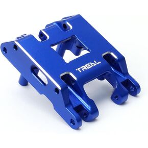 TREAL TRX4MT Center Skid Plate Aluminum 7075 Hobbies Upgrades for 1/18 TRX-4MT F-150 K10 Monster Truck(Black)