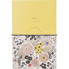Fringe Studio Slim Paperback Journal W/Elastic Cord Closure, FRENCH MARKET, 5.625" x 8.75", 120 Pages, Memento Collection (930202)