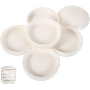 jojofuny 1 Set Ceramic Watercolor Mixing Tray Artist Paint Palette for Oil Watercolor Painting Durable Reliable Porcelain Paint Mixing Trays for Professionals Beginners
