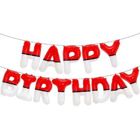 Yiihmei Cartoon Red and White Happy Happy Banner Banner Party Party Partys مع رسائل نمط أنيمي على رسائل الحفلات للطفل