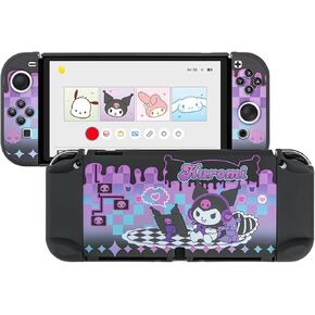 Protective Case for Switch OLED,Cute Protective Cover,Hard PC Cover Case,Anti-Scratch Protective Shell Compatible with Nintendo Switch OLED Console