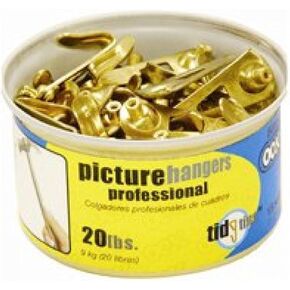 Ook 50673 20# Professional Picture Hooks In Tidy Tin 15 Count