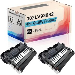 302LV93082 Developer Unit Compatible for Kyocera FS-2100DN FS-4100DN FS-4200DN FS-4300DN Printers, High Yield 150000 Pages, Print More Pages (2-Pack Black)