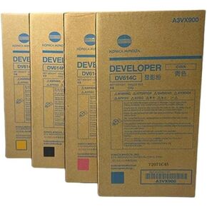 1PC Compatible DV614 Developer Powder for C Series Copiers C1060 C1070 C2060 C2070 C3070 630g Per Bag(1pcs Y-630g)