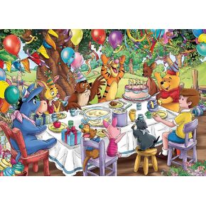 طبعة Ravensburger Disney Collector's Winnie the Pooh 1000 قطعة بانورامزو للبالغين - 12000385 - أدوات مصنوعة يدويًا ، مصنوعة في ألمانيا ، كل قطعة تتناسب معًا بشكل مثالي