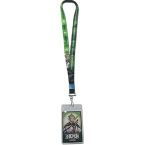 One Piece - Roronoa Zoro Icon and Verbiage Lanyard