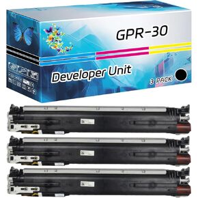 وحدة المطورين GPR-30 متوافقة مع Canon Imagerunner Advance C5030 C5035 C5045 C5051 C5235 C5240 C5250 C5255 PRINTERS ، عائد مرتفع 40000 ، مع طباعة عالية الدقة (4 عبوات سوداء)