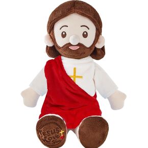 Jesus Plush Doll Jesus Plushie Stuffed Toy Christian Stuff Religious for Kids Christening Easter 14.2" (Blue) in Saudi Arabia