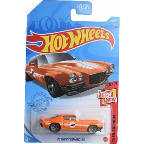 Hot Wheels '70 Chevy Camaro RS, [Orange] 179/250 Then and Now 8/10