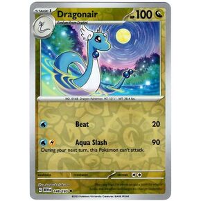 Pokemon - Dragonair 148/165 - Pokemon 151 - Reverse Foil - Single Card