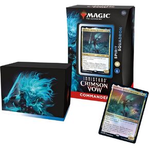 Magic: The Gathering Innistrad: Crimson Vow Commander Deck – Spirit Squadron (White-Blue)