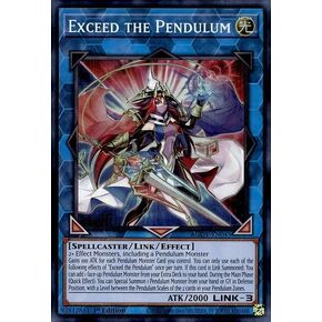 Exceed The Pendulum - AGOV-EN045 - Super Rare - 1st Edition