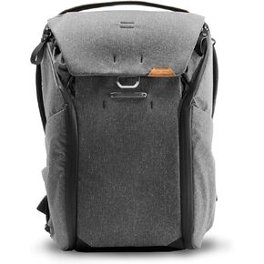 Peak Design Everyday Backpack 20L, Charcoal, MagLatch Top, Dual Side Access, FlexFold Dividers, Fits 15" Laptop, For Camera Carry, Daily Commutes or Travel, Versatile Backpack for Men and Women