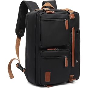 3 in 1 Computer Bag for Men, 17.3 Inch Laptop Backpack, Work Bag for Men, Laptop Bag (Black)