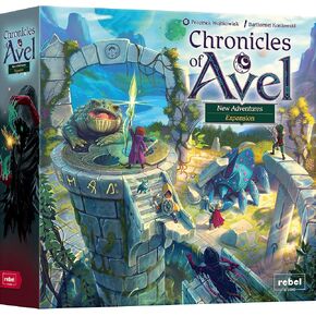 Chronicles of Avel: New Adventures EXPANSION - Fantasy Game, Cooperative Strategy Game for Kids and Adults, Ages 8+, 1-4 Players, 60 Minute Playtime, Made by Rebel