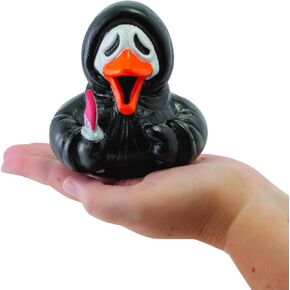 Fun Express 3 1/2" x 4" Ghost Face Collectible Horror Rubber Duck
