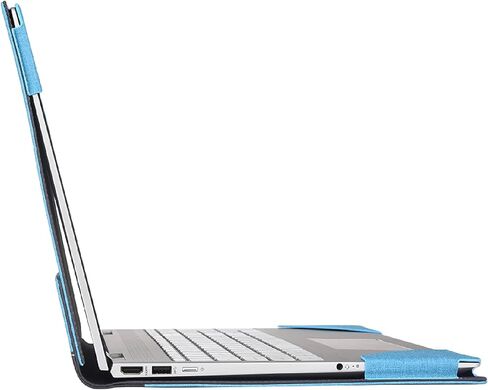 Laptop Cover Case for Lenovo IdeaPad Slim 3 | 3i 15″ 2022-2024 15ABR8 / 15AMN8 / 15IAH8 / 15IAN8 / 15IRH8 / 15IRU8.2-in-1 PU Leather Detachable Notebook Sleeve (Light Blue) in Saudi Arabia