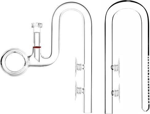 Mini Lily Pipe Set Spin Outflow with Surface Skimmer and Inflow for Nano Long Shallow Tanks (17mm for 5/8'' i.d. (16/22mm) tubing) in Saudi Arabia
