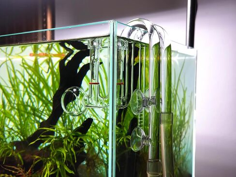 Mini Lily Pipe Set Spin Outflow with Surface Skimmer and Inflow for Nano Long Shallow Tanks (17mm for 5/8'' i.d. (16/22mm) tubing) in Saudi Arabia