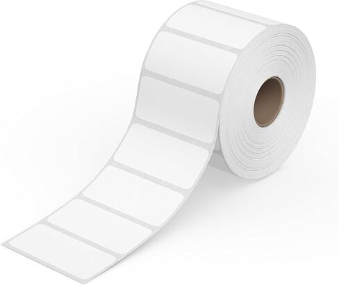 PSBM Direct Thermal Labels, 4x2 Inch, 4 Rolls, 2875 Labels/Roll, 3 Inch Core, Perforated, Works with Zebra, Sato, Datamax, Intermex, Honeywell and Many Other Label Printers in Saudi Arabia