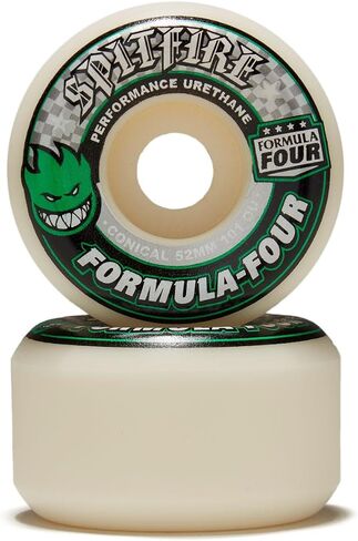 Spitfire Formula Four 101D عجلات مخروطية باللون الأخضر 52 ملم in Saudi Arabia