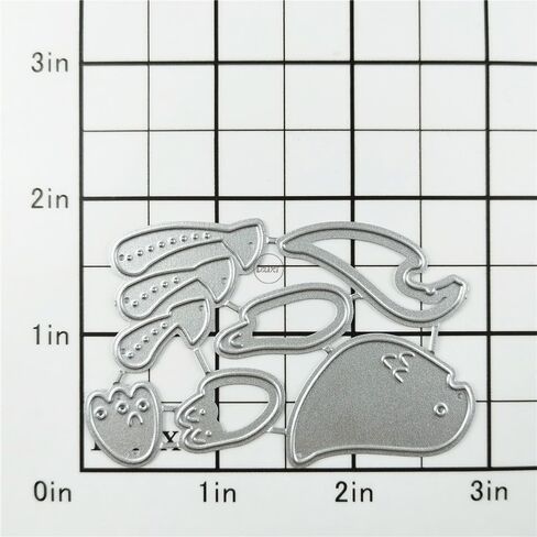 Dzixy Patchwork Bird Pigeon Cutting Metal Dies for Card Making Kiting Paper Die Cuts Stet Scrapbook Stencils Supplies Machine Templates in Kuwait