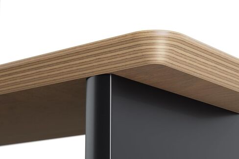 Large Wood Desk Shelf / Dual Monitor Stand / Computer Monitor Riser Desk Stand / Wooden monitor stand for desk 2 monitors (Dark Walnut) in Saudi Arabia