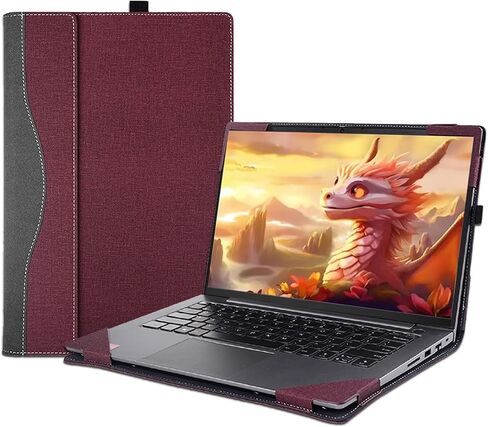 غطاء حالة الكمبيوتر المحمول لـ 16 بوصة 2024 New Dell Inspiron 16 Plus 7640 ومتوافق مع Dell Inspiron 16 5635 5630 كمبيوتر محمول كمبيوتر ، ملحق PU Leather Detector Capitory (Sky Blue) in Kuwait